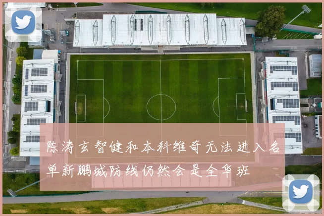 陈涛玄智健和本科维奇无法进入名单新鹏城防线仍然会是全华班